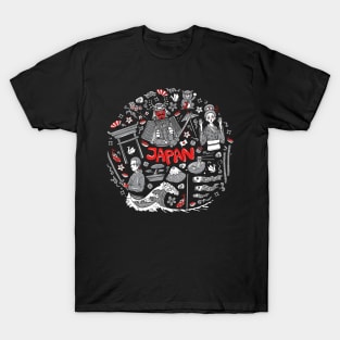 japan culture theme T-Shirt